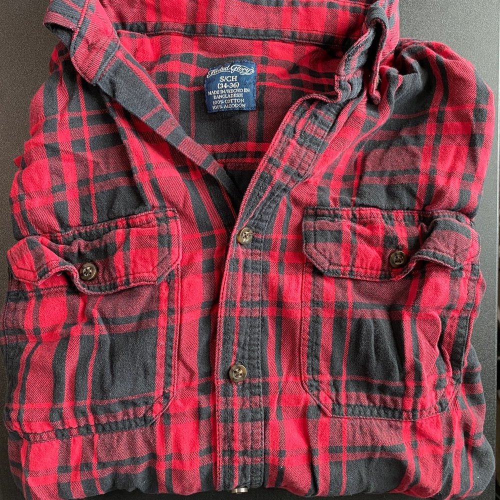 ☆*:.｡.100% Cotton Faded Glory 90s Style Flannel.｡.:*☆